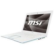  ноутбук MSI x430 белый, ультротонкий,  идеальное состояние,  б/у до года