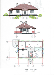Индивидуальное проектирование домов,  коттеджей. Примеры. Согласование